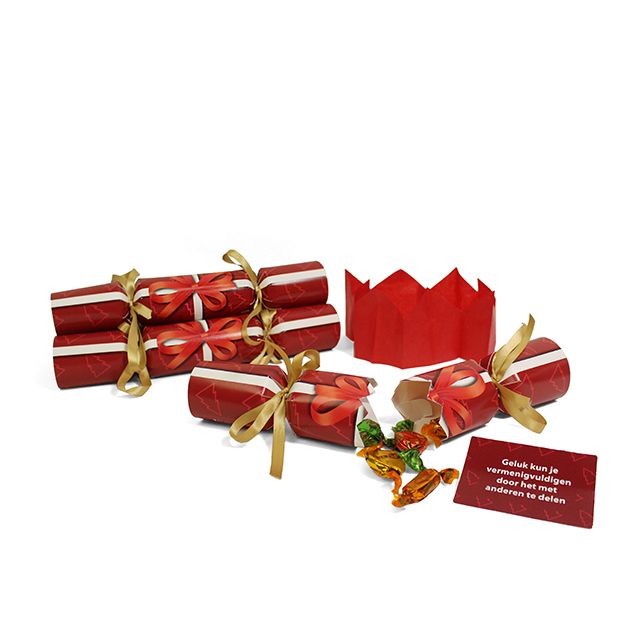 X-mas cracker rood